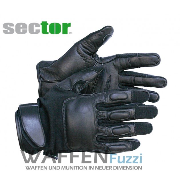 sectorTaktischer-Einsatzhandschuh-Protektoren-Quarzsand-securityhandschuh-quarzsandf-llung Sector Taktischer Einsatzhandschuh mit Quarzsand M