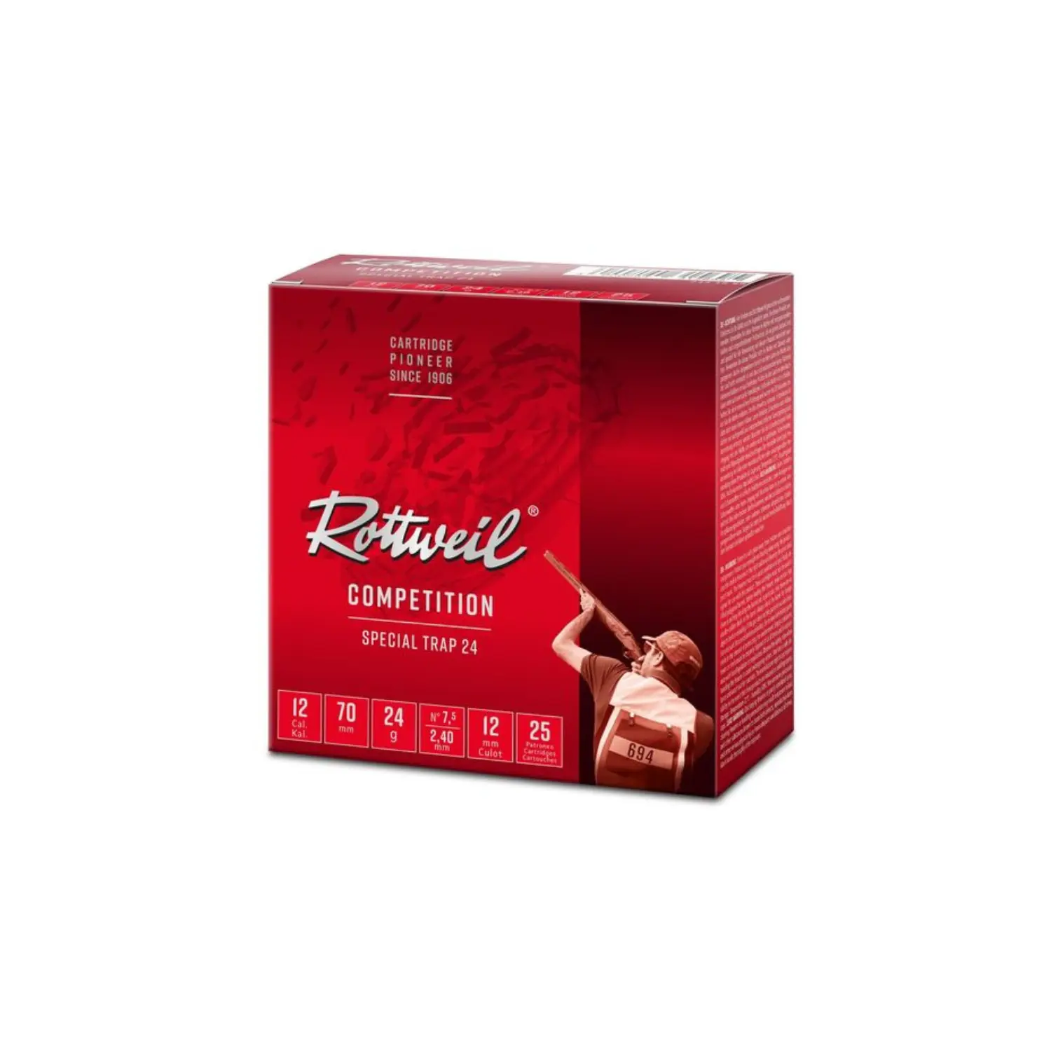 Rottweil Special Trap 24 Nr. 7,5 Kaliber 12/70