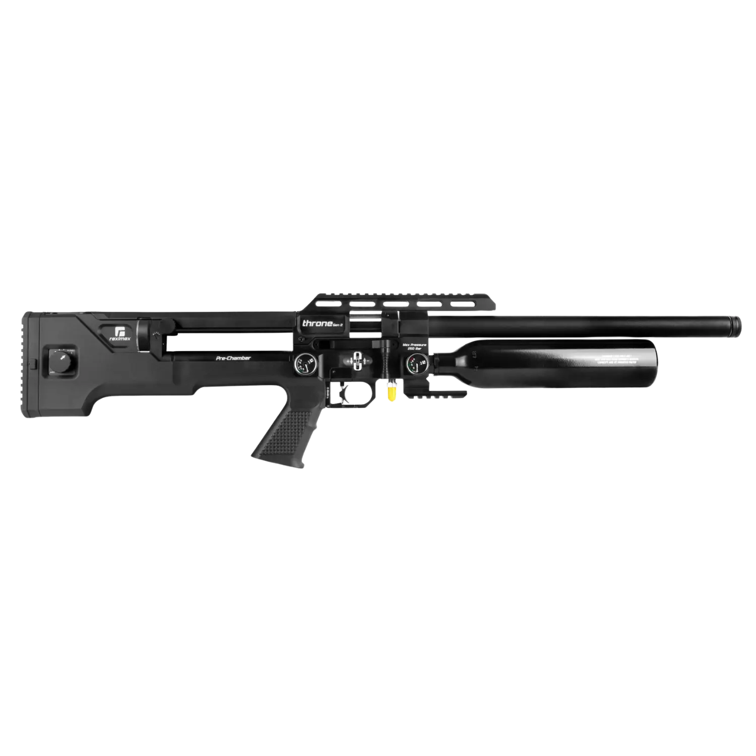 Reximex Throne Gen 2 Pressluftgewehr schwarz 4,5 mm Diabolo