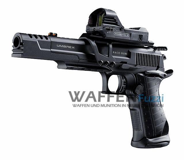 Umarex Race Gun Kit CO2 Pistole 4,5 mm BB Blow Back Gebraucht/Wie Neu