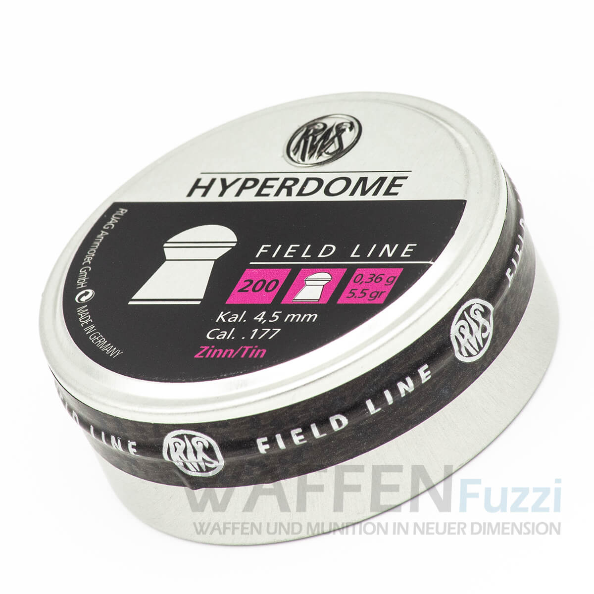 IMG_1465-Kopie RWS Hyperdome Field Line Kaliber 4,5mm 200 Schuss