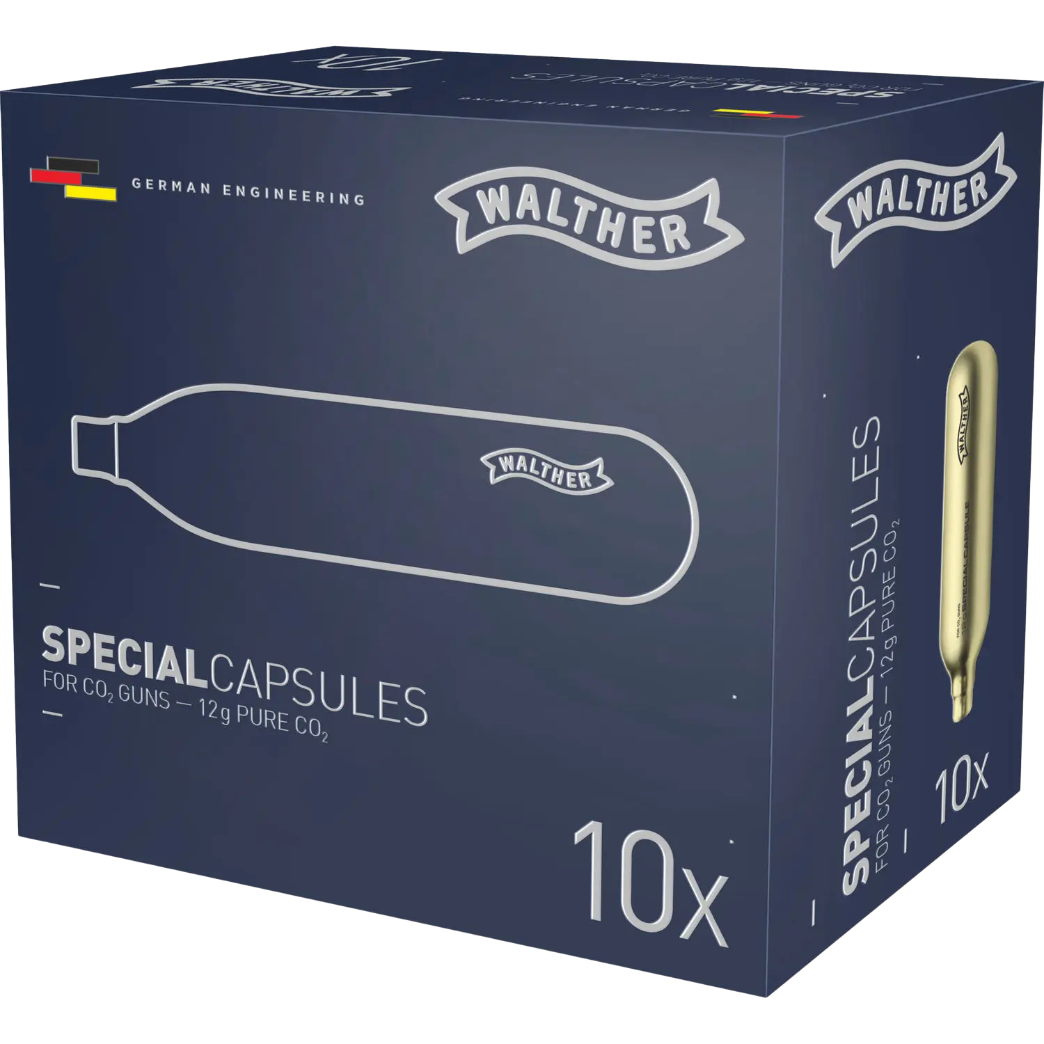 CO² Kapseln 12g von Walther 10 St.