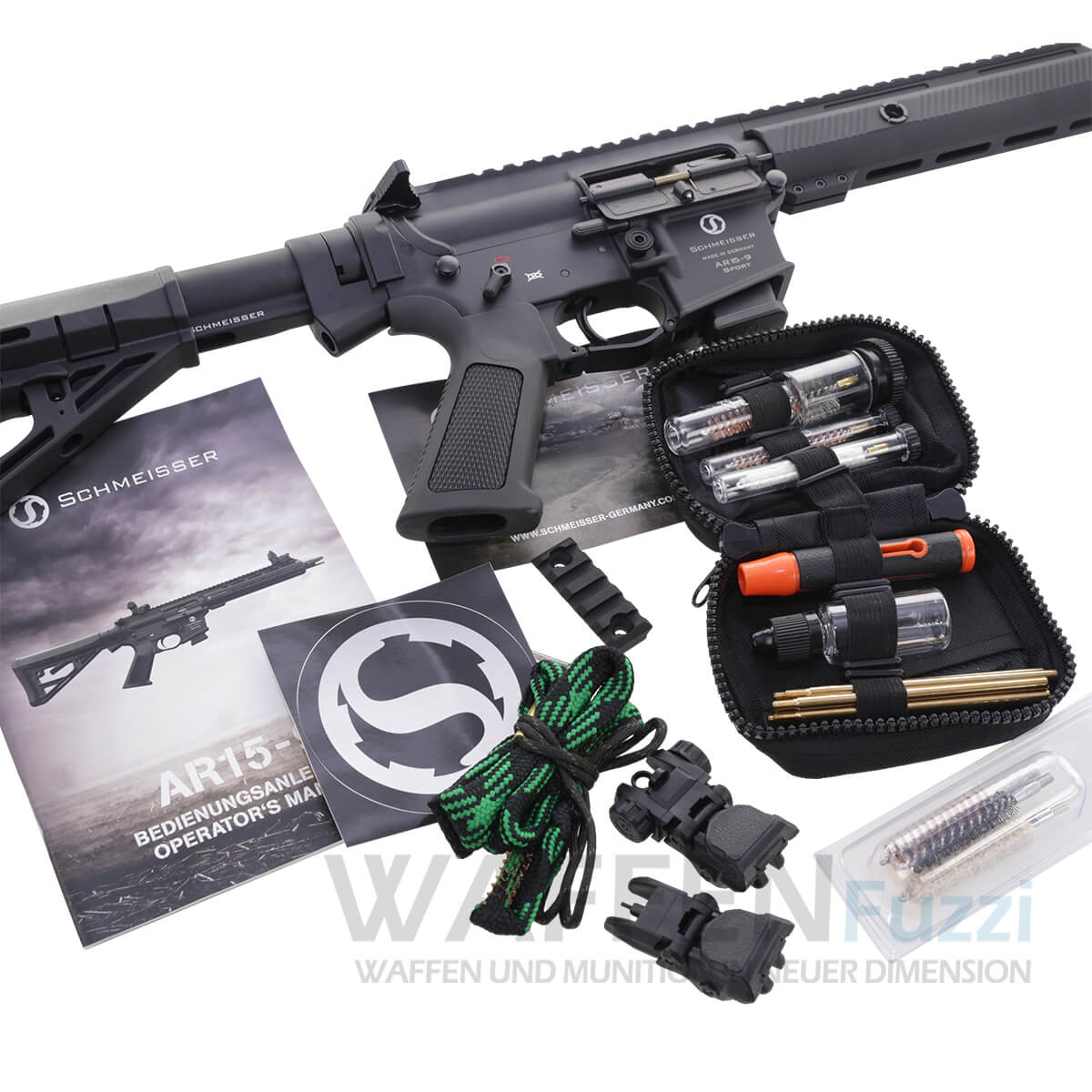 Schmeisser AR-15-9 Sport S 2. Gen. NoRec Kompensator Kal. 9mm Luger 10,5" Schmeisser AR-15-9 Sport S 2. Gen. NoRec Kompensator Kal. 9mm Luger 10,5"