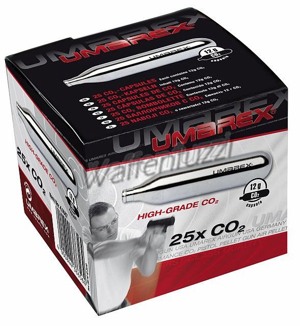 75d0a88d75120d63167825454c142dc2 CO² Kapseln 12g von Umarex, 25 St.