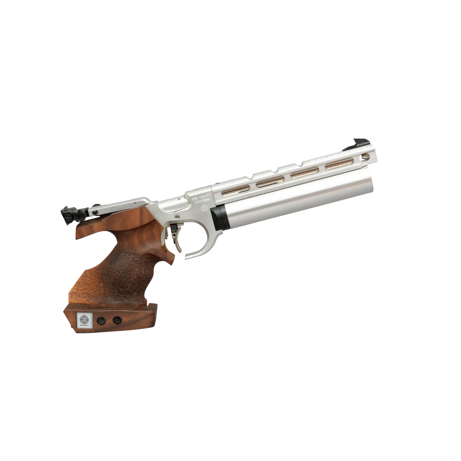 Steyr EVO 10 COMPACT Silber Matchpistole 4,5mm Diabolo