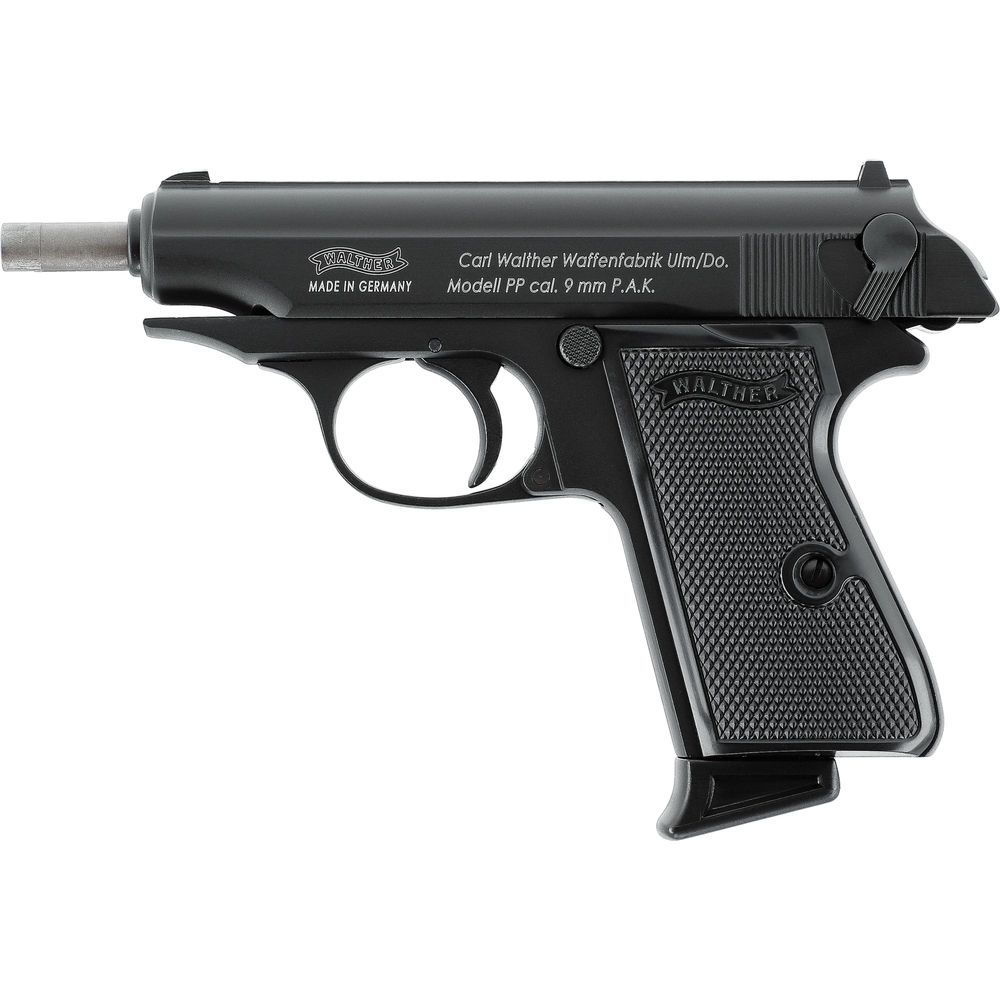 Walther PP Schreckschusswaffe 9mm brüniert Walther PP Schreckschusswaffe 9mm brüniert
