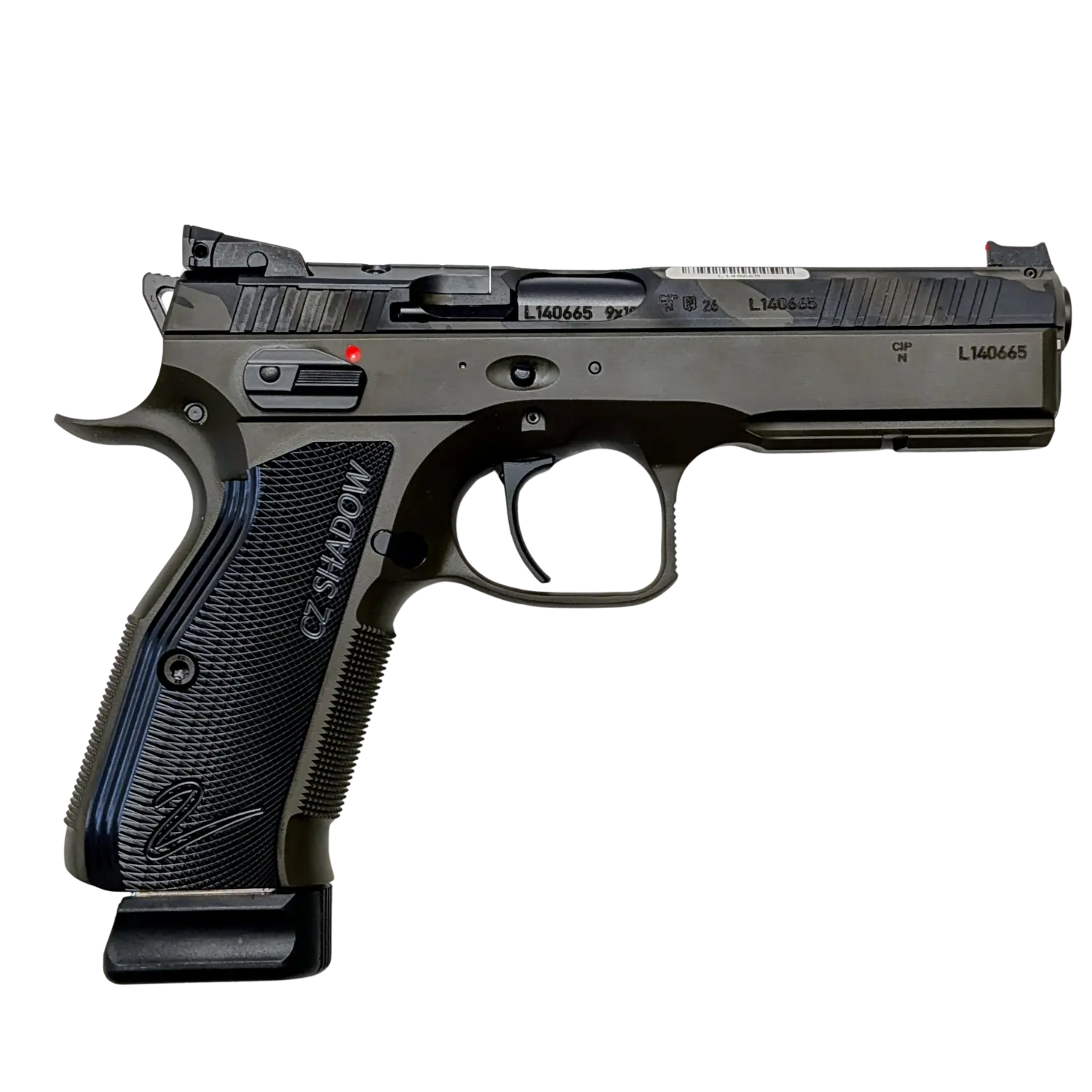 CZ Shadow 2 SA Optics Ready Olive Camo Kaliber 9mm Luger