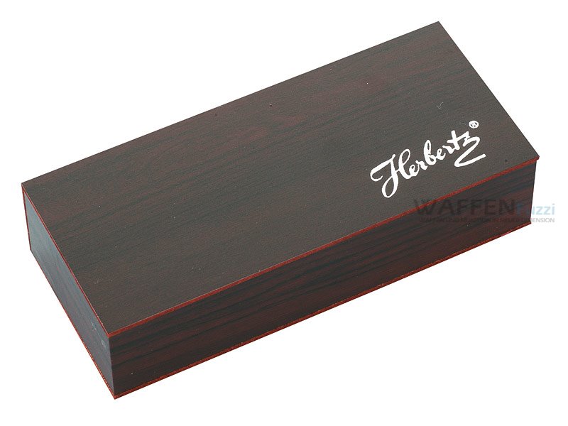 Taschenmesser-holzschatulle-f-r-Herbertz-Klappmesser Herbertz Geschenkschatulle mit Taschenmesser