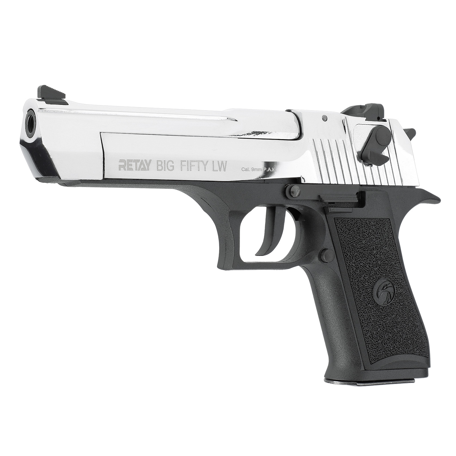 28008_004_2022_A Retay Big Fifty Leightweight Chrome Kaliber 9mm P.A.K.