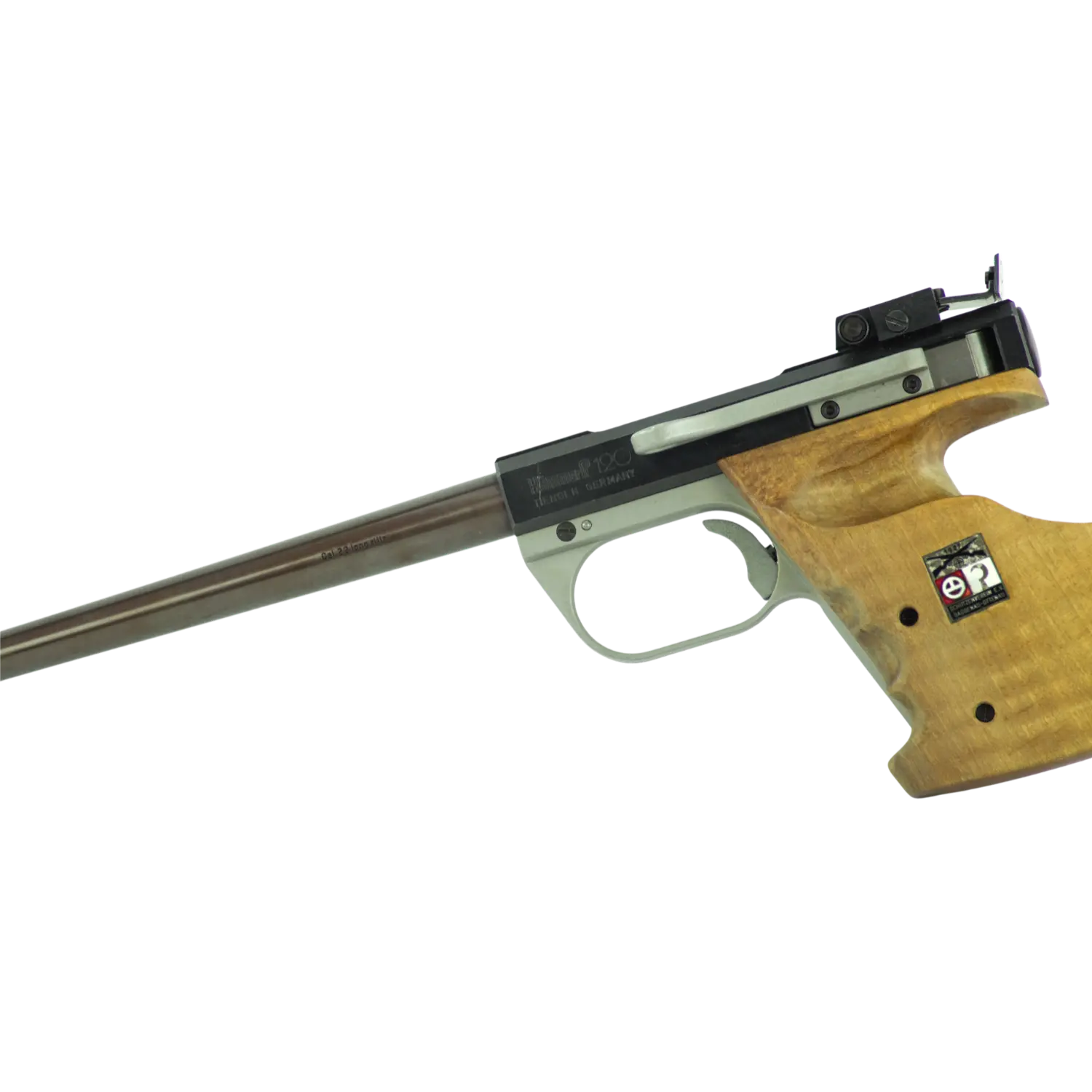 Freie Pistole Hämmerli 120 Kaliber .22lr #gebraucht in gutem allg. Zustand