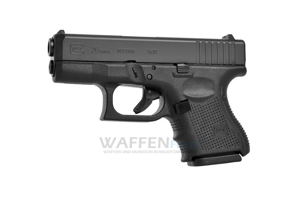 Glock 26 Gen4 Kaliber 9mm Luger Selbstladepistole