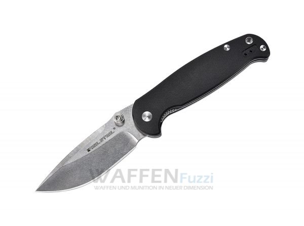 Real Steel RSK H6 Stonewash Einhandmesser G10 Griffschale Tin up / Tin down