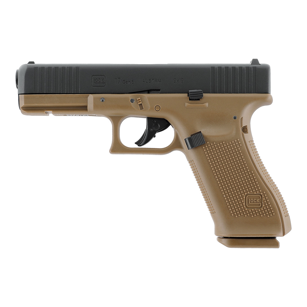 Glock 17 Gen5 BLK-COY CO2 Pistole Kaliber 4,5mm BB