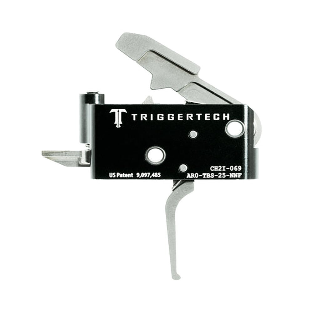 Triggertech AR-15 Adaptable 2-Stage Trigger Silber Gerade