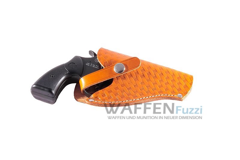 WesternholsterFlechtmusterpraegung2Zoll_GSCHA-2200 Westernholster mit Prägung für 2 Zoll Revolver S&W Chief Special, RG59 u.v.m.