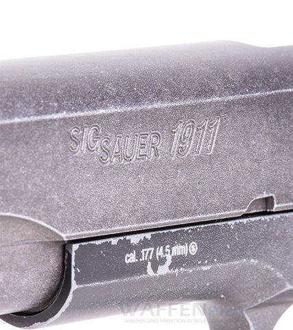 CO2 Waffe Sig Sauer 1911 WTP BlowBack Kaliber 4,5mm Stahl BB
