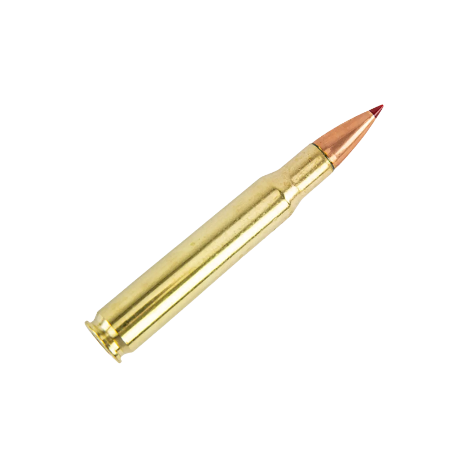 Hornady Superformance Patron mit kupferfarbener Spitze und Messinghülse, Kaliber 30-06.