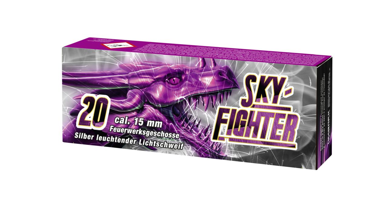 Sky Fighter Feuerwerksgeschosse Silber Lichtschweif Sky Fighter Feuerwerksgeschosse Silber Lichtschweif