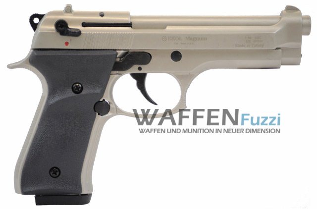 Ekol Magnum Schreckschusswaffe 9mm vernickelt