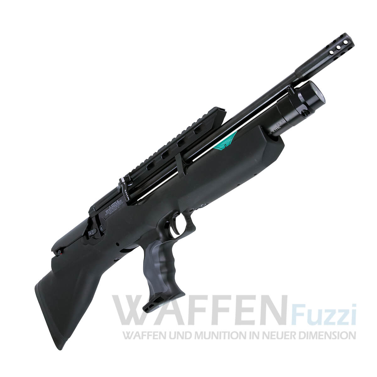 _51A8738-Kopie Weihrauch HW 100 BP Pressluftgewehr mit rückstoßfreier Schussabgabe lange Ausführung