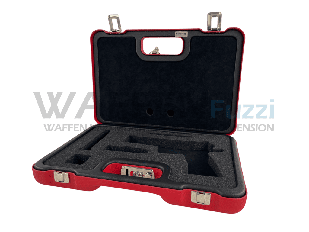 Waffenkoffer ROT für Tanfoglio Pistole Ultra Match I Limited Stock II & III