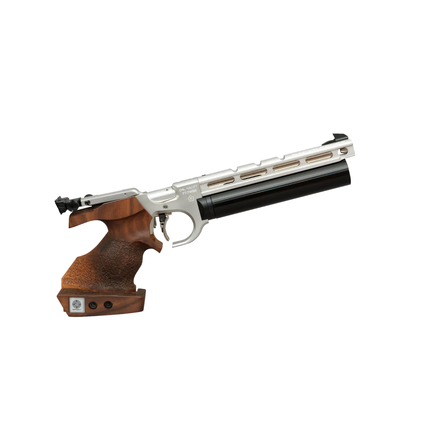 Steyr EVO 10 COMPACT Silber Matchpistole 4,5mm Diabolo