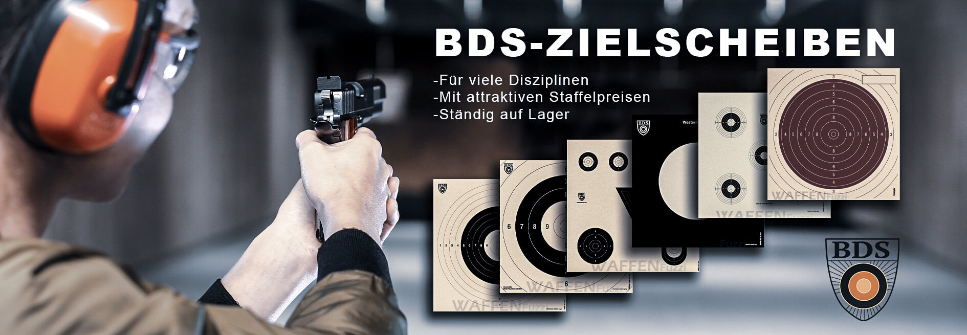 BDS-Zielscheibenbanner