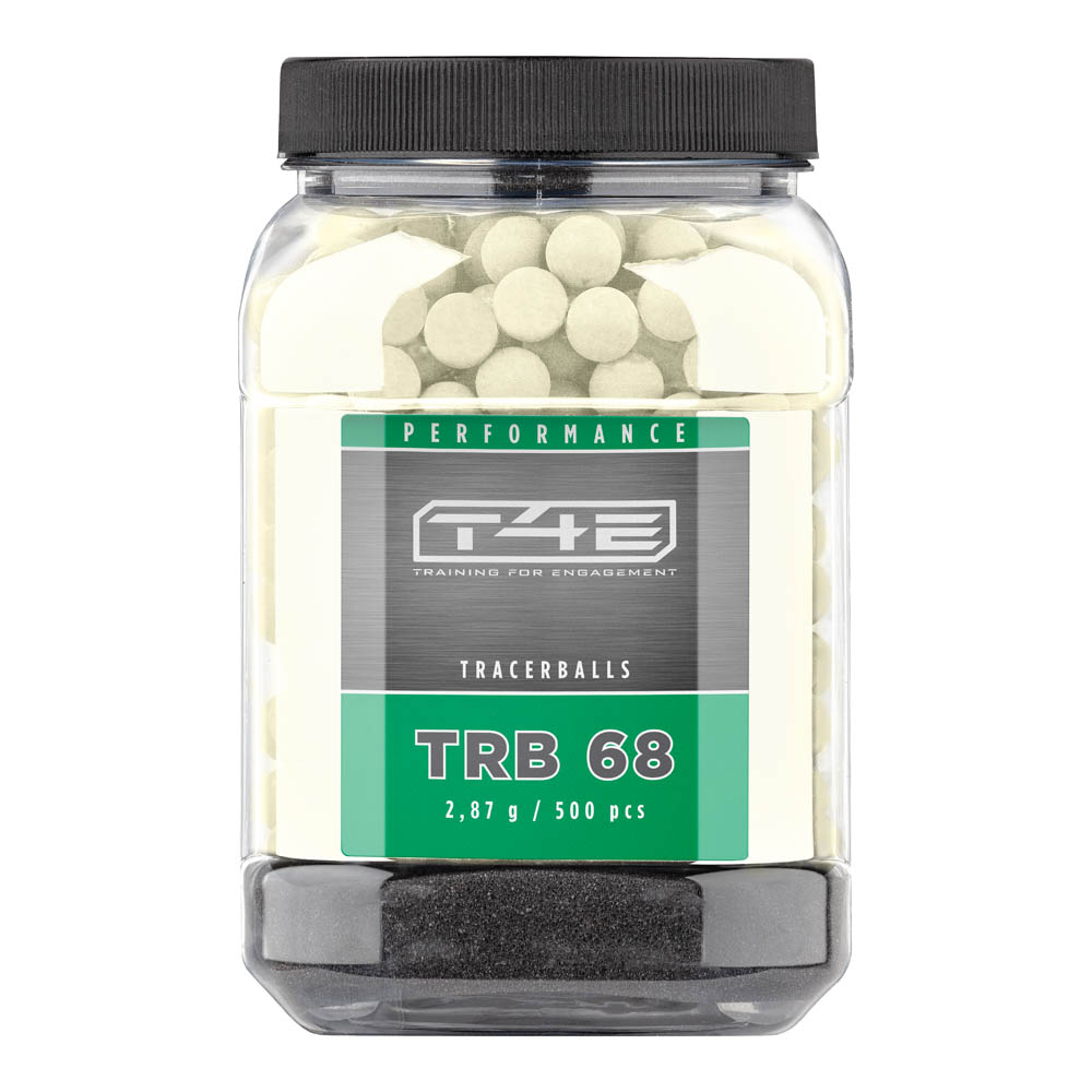 Tracerballs-Kaliber-68 Leuchtende Plastikkugeln für Kaliber .68 RAM Waffen oder Home Defense Waffen 500 Schuss