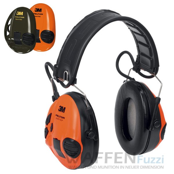 3M-Peltor-Sporttac-elektronsich-geregelter-Geh-rschutz 3M Peltor elektronisch gesteuerter Gehörschutz Sporttac Hunting