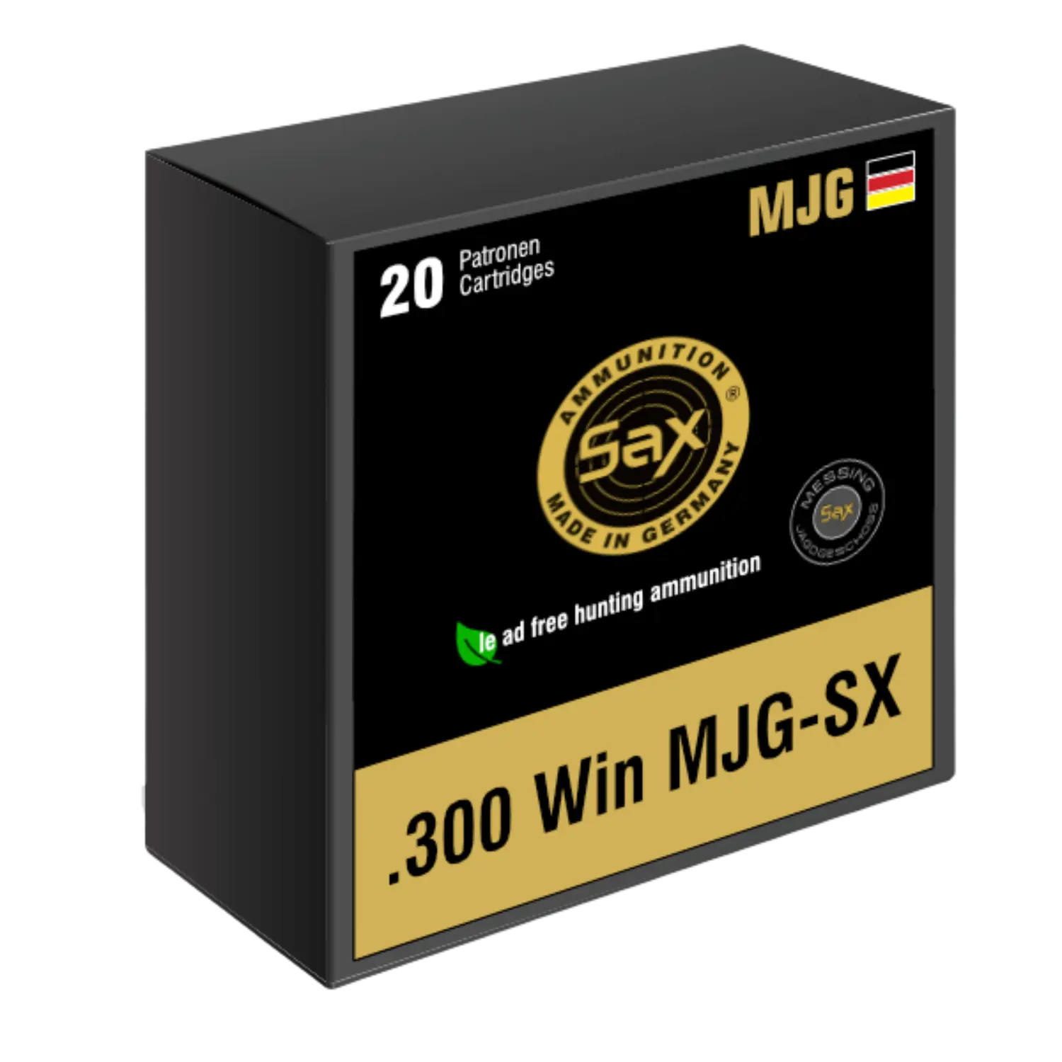 SAX .300Win Mag MJG-SX 120gr 20 Schuss