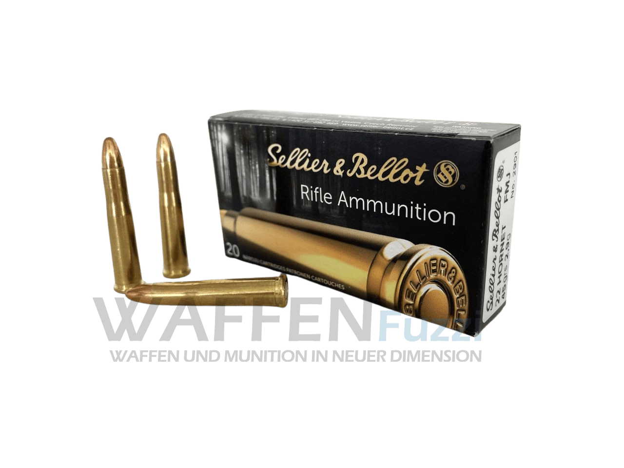 S&B .22 Hornet FMJ 45gr S&B .22 Hornet FMJ 45gr
