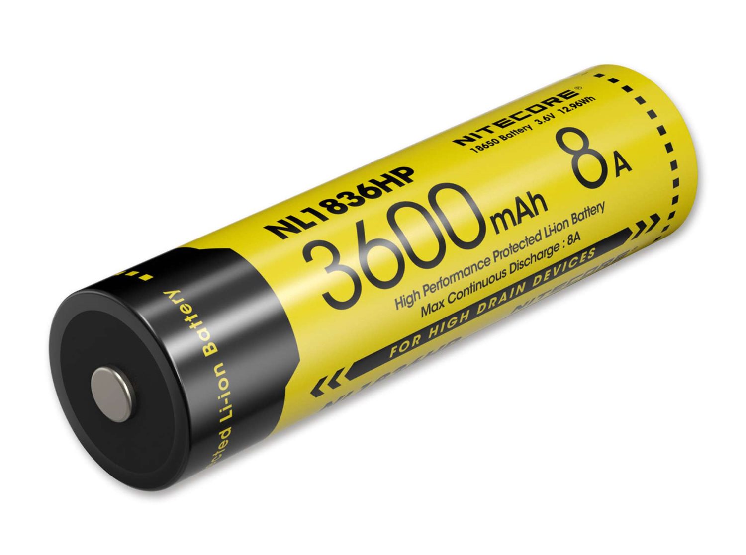Nitecore AKKU NL1836HP 3600mAh