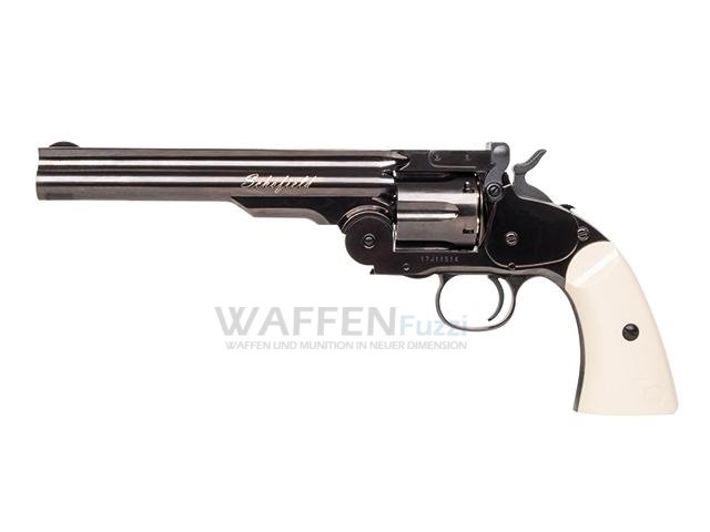 Schofield-Revolver Schofield CO2 Revolver Kaliber 4,5mm Stahl BB