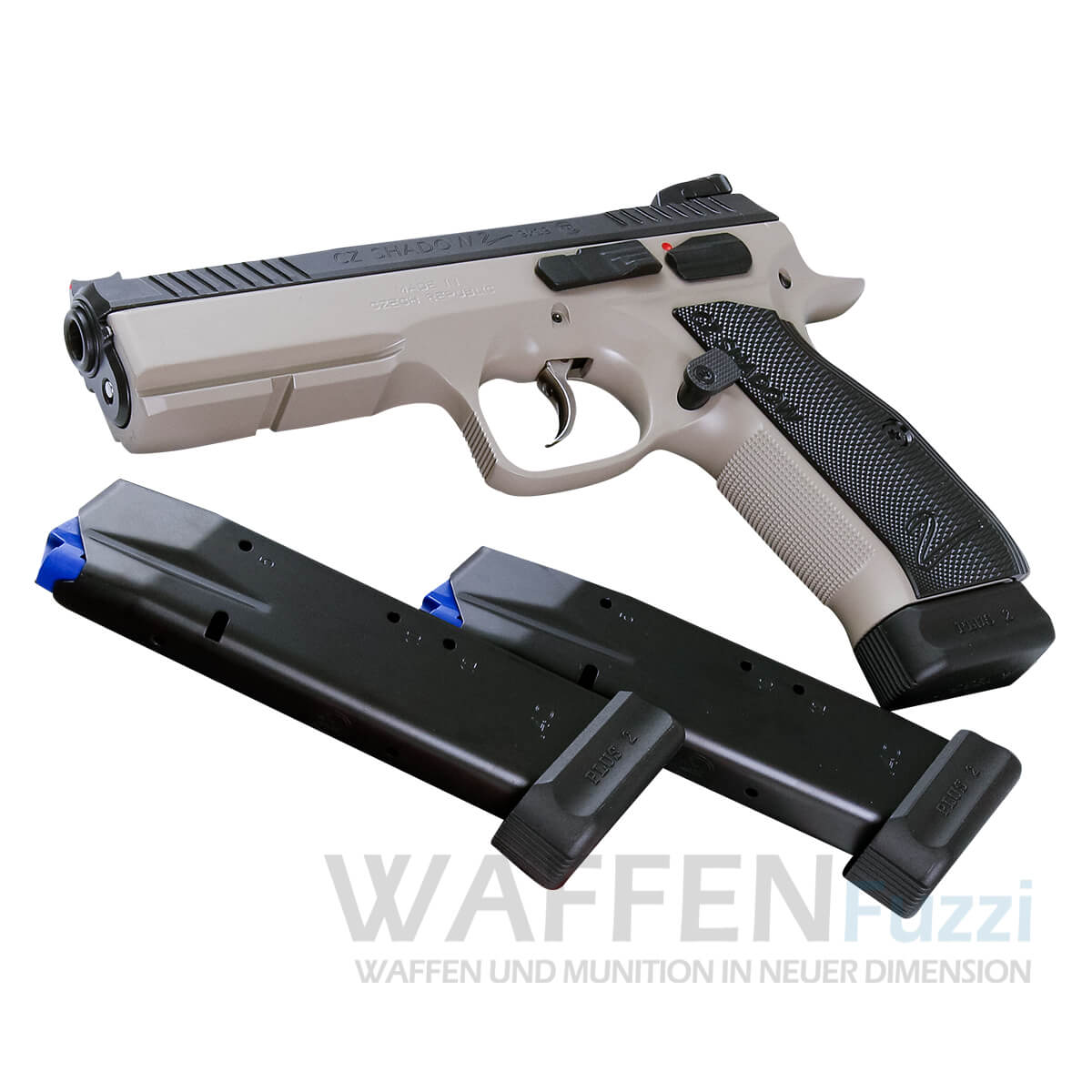 _51A8801-Kopie Newcomer CZ 75 Shadow 2 Urban Grey Kaliber 9mm Luger - Waffen und Munition günstig online kaufen