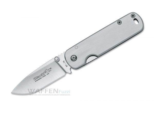 Blackfox 79 Einhandmesser Ganzstahl mit Daumenpin