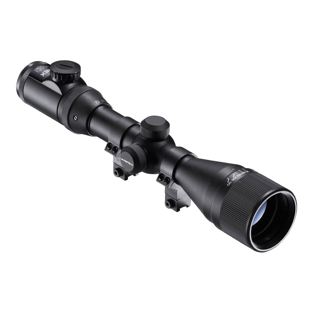 Umarex RS 4-12 x 50 mittig beleuchtet + 11 mm Montageringe