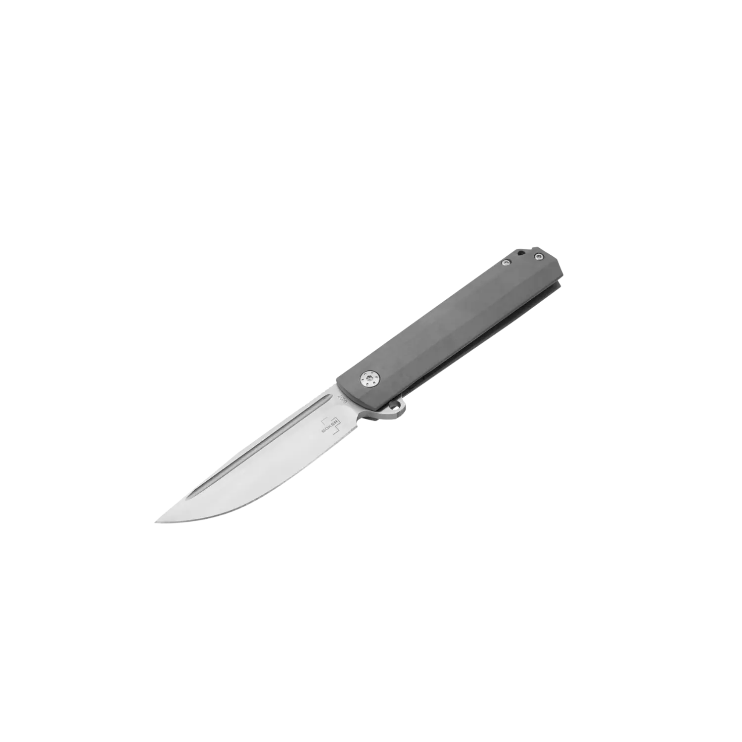 Böker Plus Cataclyst Titan Taschenmesser Klappmesser Cataclyst Titan mit grauem Griff und scharfer Klinge