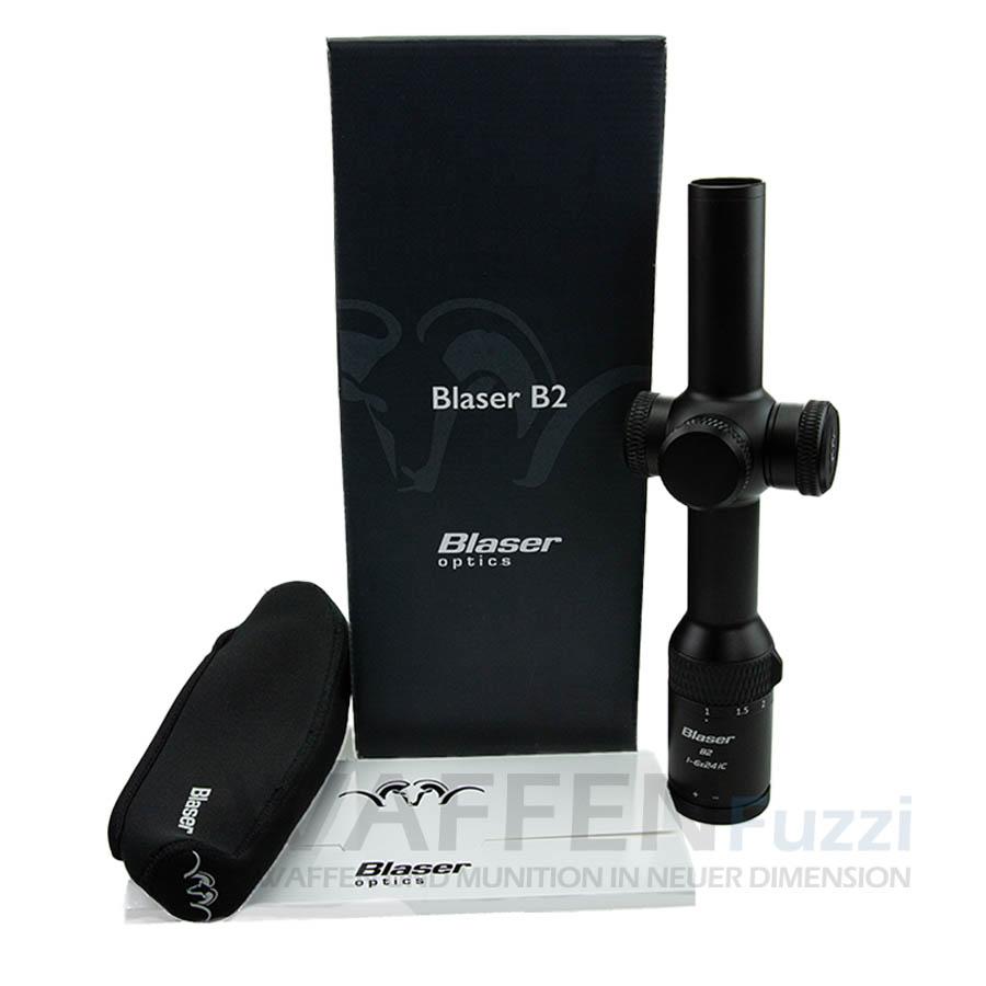 Blaser Zielfernrohr B2 1-6x24 iC mit Schiene