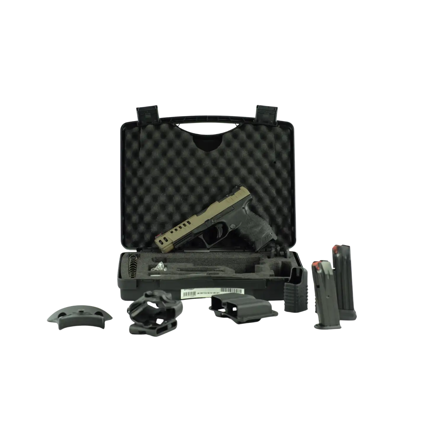 Walther Q5 Match 9mm Luger Optical Ready + Zubehör Set #Second Hand