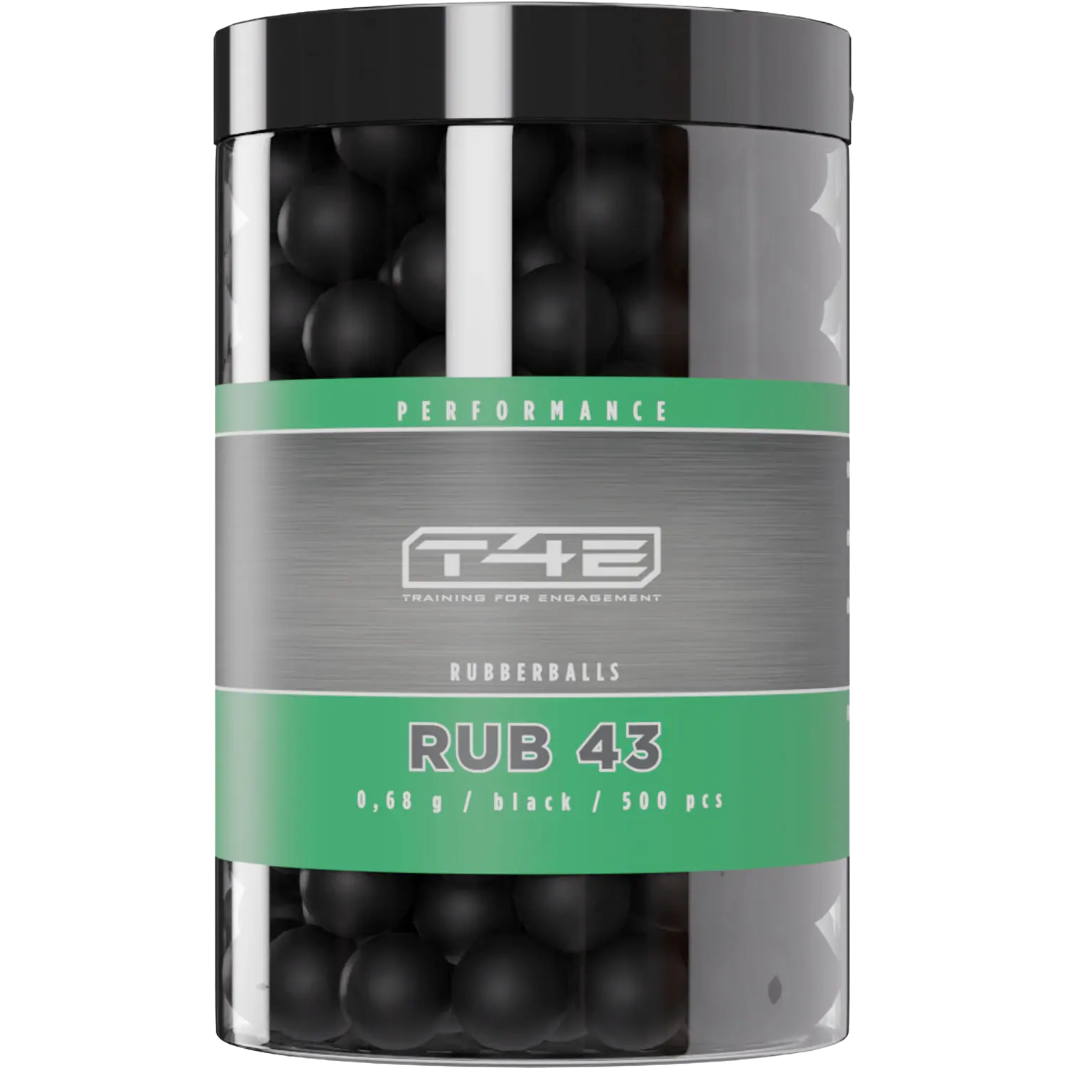 T4E RB 43 Gummigeschosse 500 Schuss Kaliber .43
