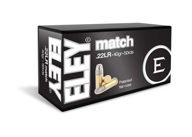 Eley-Match-Kaliber-22lr Eley Match KK-Munition Kaliber .22lr 40grs