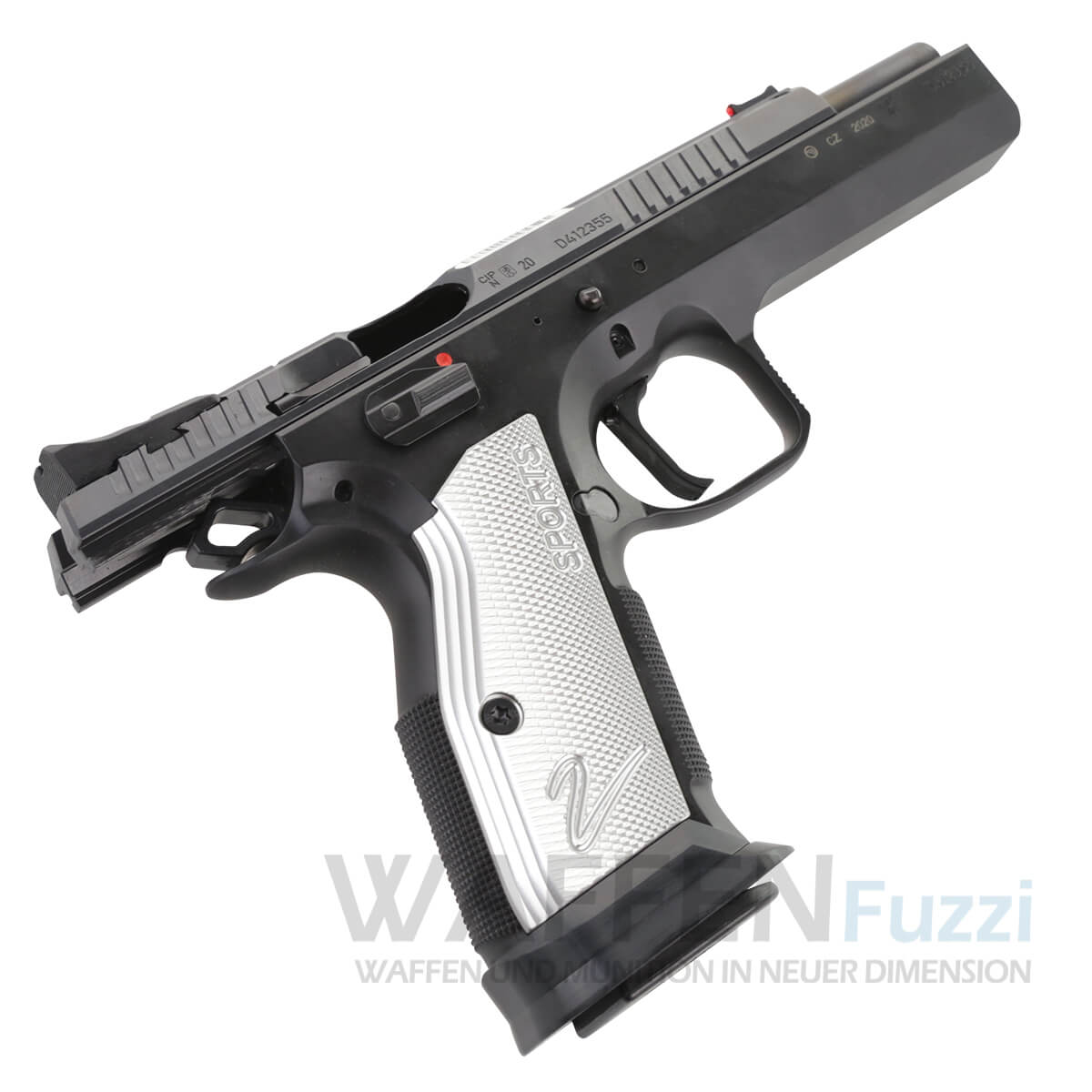 CZ 75 TS2 Entry Kaliber 9mm Luger mit verbessertem Rahmen- und Schlittendesign
