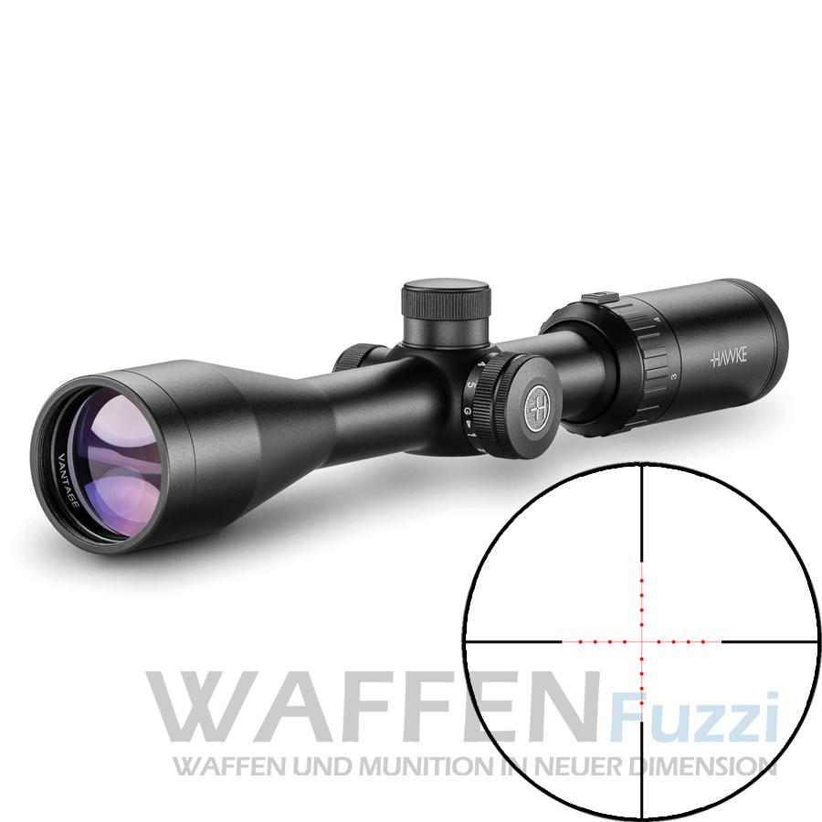 Hawke Vantage 3-9×40 geätztes MilDot Absehen 5 Helligkeitsstufen