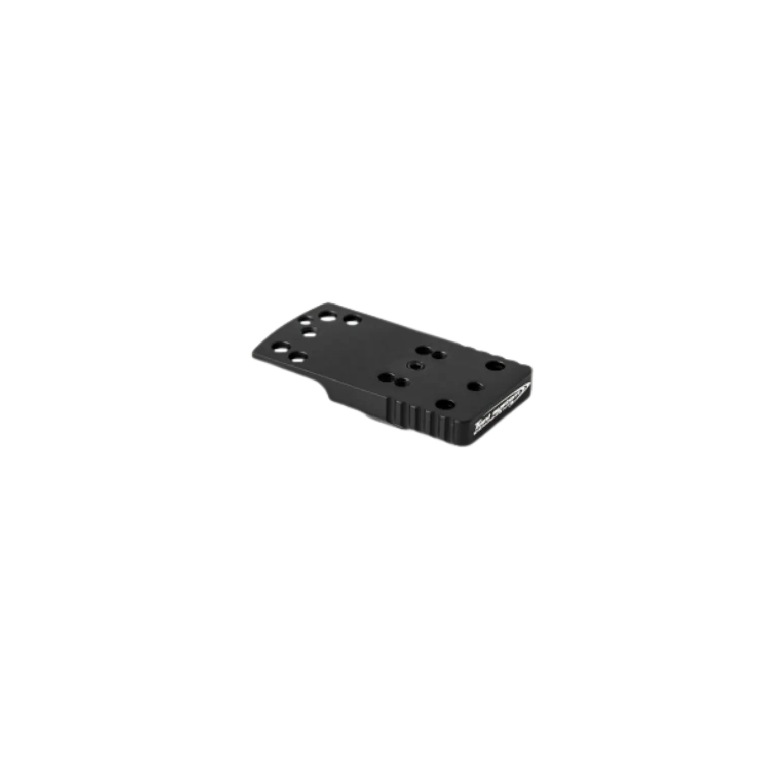 Toni System Dovetail Red Dot Base Plate für CZ 75 TS und TS2 Schwarze Montageplatte mit mehreren Bohrungen zur Befestigung von Reddots.