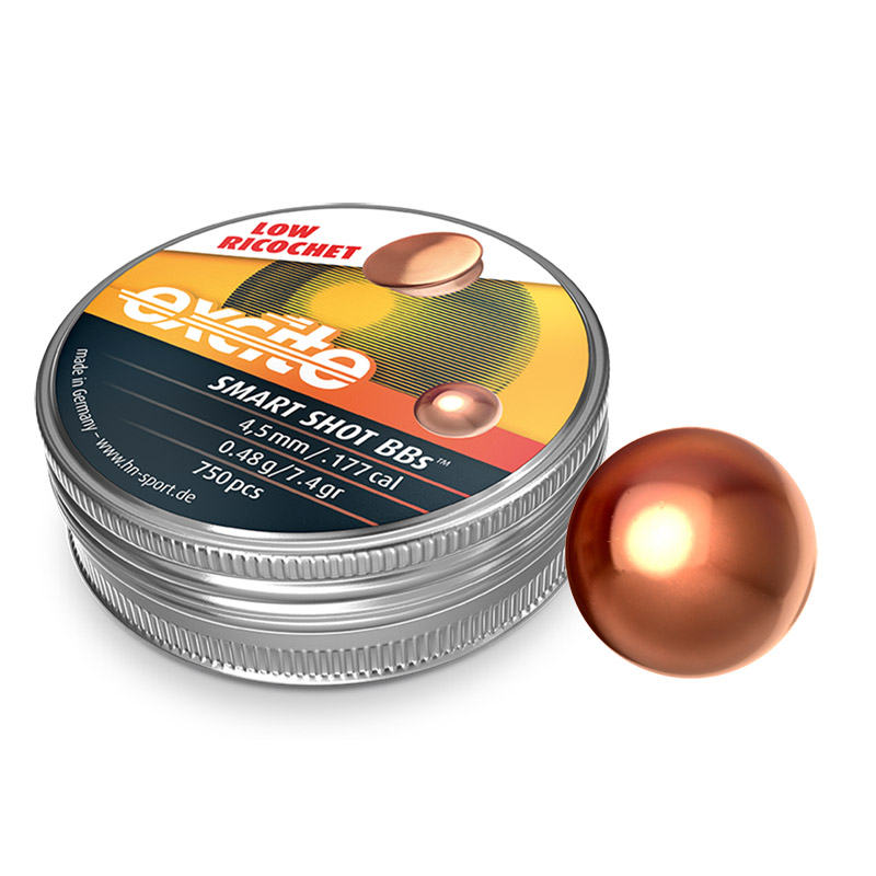 H-N-Smart-Shot-BB Verkupferte Bleikugeln H&N Excite Smart Shot BBs 750 Schuss