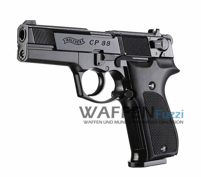 Walther CP88 CO2 Pistole Kaliber 4,5 mm Diabolo brüniert