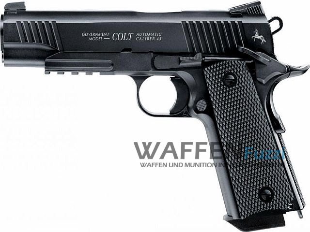 Colt M45 CQBP CO2 Pistole 4,5 mm BB, brüniert