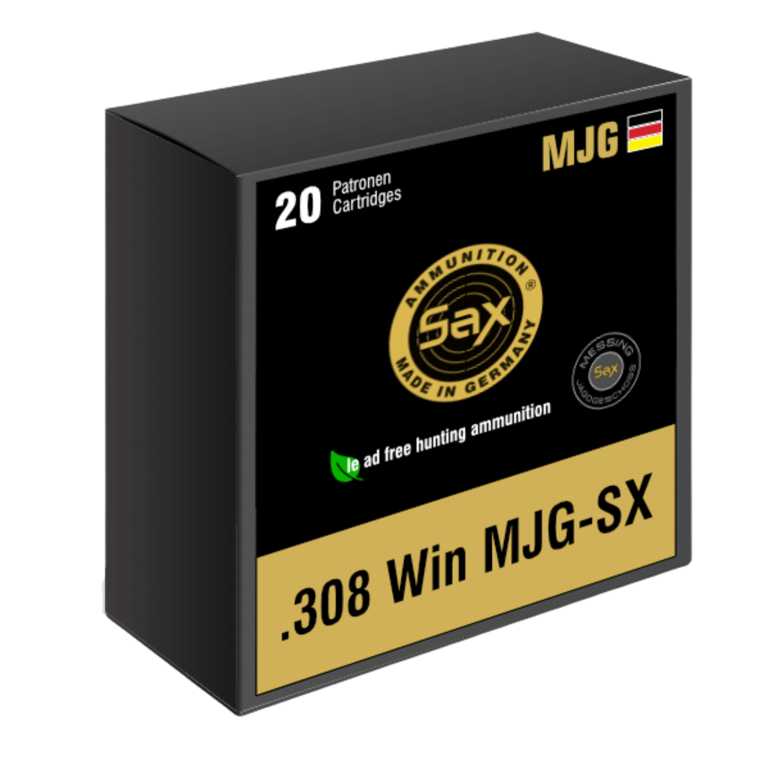 SAX .308 MJG-SX 121gr 20 Schuss