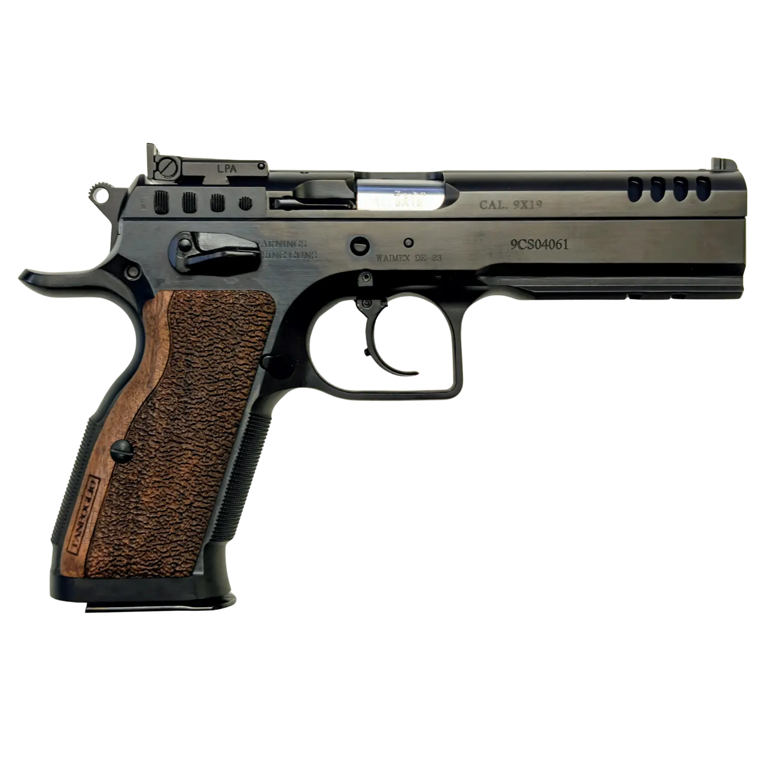 Tanfoglio Mod. Stock III brüniert Kaliber 9mm Luger