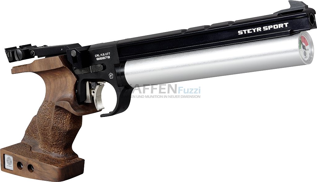 Steyr Matchpistole LP50 Rapid Fire 5-schüssige Pressluftpistole 4,5mm Diabolo